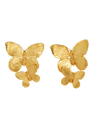 Main View - Click To Enlarge - JENNIFER BEHR - Papillon Gold-tone Plated Earrings
