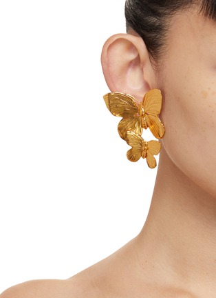 Figure View - Click To Enlarge - JENNIFER BEHR - Papillon Gold-tone Plated Earrings
