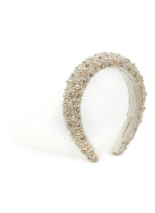 Figure View - Click To Enlarge - JENNIFER BEHR - Brittany Pearl And Crystal Headband