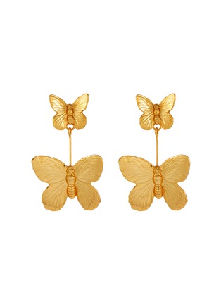Main View - Click To Enlarge - JENNIFER BEHR - Ella Gold-tone Plated Earrings