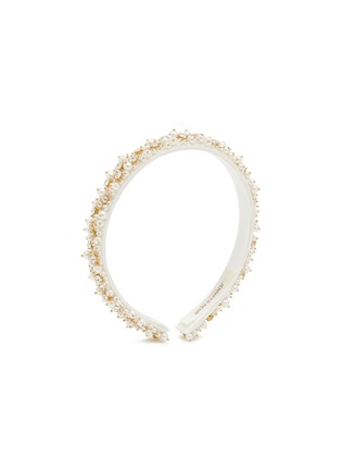 Figure View - Click To Enlarge - JENNIFER BEHR - Landyn Faux Pearl Swarovski Crystal Embellished Headband
