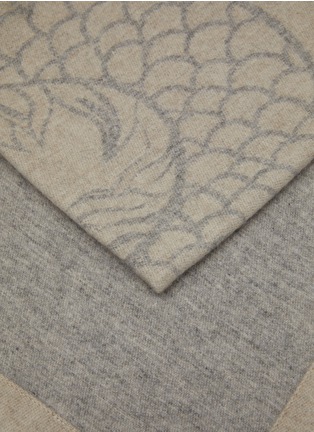 Detail View - Click To Enlarge - FRETTE - Dragon Jacquard Cashmere Throw