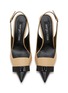 Detail View - Click To Enlarge - SERGIO ROSSI - Sr1 75 Leather Slingback Pumps