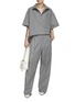 Figure View - Click To Enlarge - DARKPARK - Alec Oversized Polo Shirt