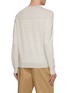 Back View - Click To Enlarge - THEORY - Striped Crewneck Sweater