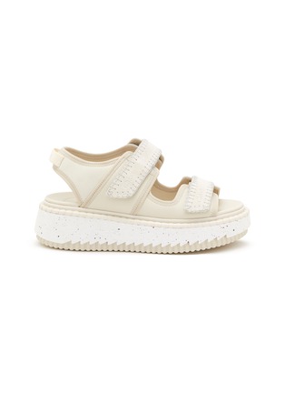 Main View - Click To Enlarge - CHLOÉ - Nama Wedge Sandals