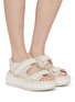 Figure View - Click To Enlarge - CHLOÉ - Nama Wedge Sandals
