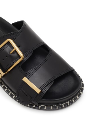 Detail View - Click To Enlarge - CHLOÉ - Rebecca Leather Flat Sandals