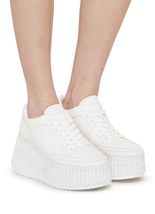 Figure View - Click To Enlarge - CHLOÉ - Nama Low-Top Sneakers