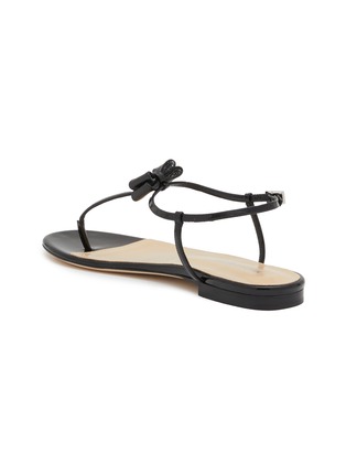  - MACH & MACH - Petite Cadeau Thong Patent Leather Sandals