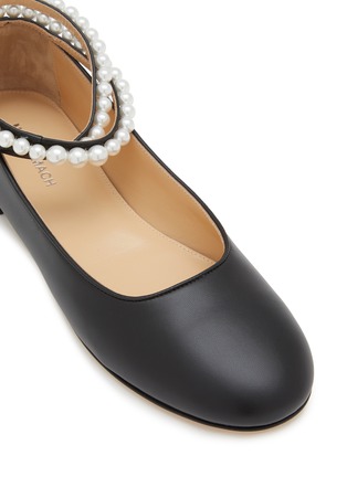 Detail View - Click To Enlarge - MACH & MACH - Sirene Leather Ballerina Flats