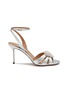 Main View - Click To Enlarge - AQUAZZURA - Love Me 85 Leather Heeled Sandals