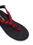 Detail View - Click To Enlarge - MIU MIU - Riviere Cord Thong Sandals