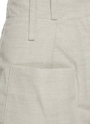  - CO - Wool Linen Bermuda Shorts