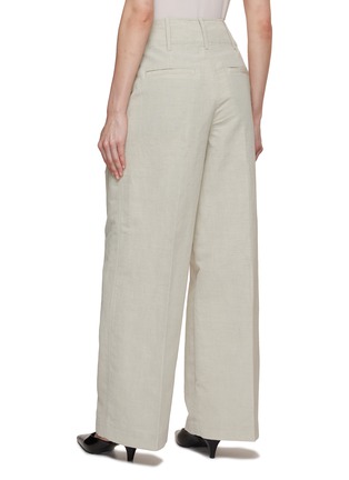 Back View - Click To Enlarge - CO - Wool Linen Tailored Pants