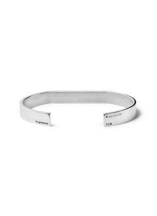 Main View - Click To Enlarge - LE GRAMME - 21g Godron Sterling Silver Bracelet