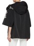 Back View - Click To Enlarge - ERMANNO SCERVINO - Bell Sleeve Hooded Embroidered Jacket