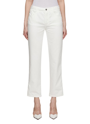 Main View - Click To Enlarge - ERMANNO SCERVINO - Cropped Denim Pants