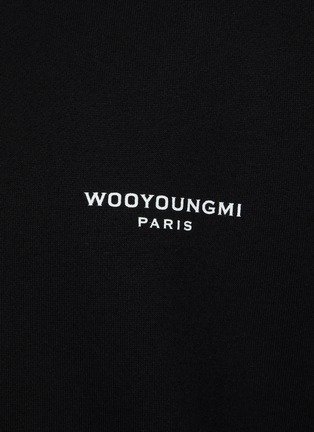  - WOOYOUNGMI - Embroidered Back Patch Logo Sweatshirt