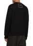 Back View - Click To Enlarge - WOOYOUNGMI - Embroidered Back Patch Logo Sweatshirt