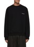 Main View - Click To Enlarge - WOOYOUNGMI - Embroidered Back Patch Logo Sweatshirt