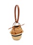 Detail View - Click To Enlarge - MAISON MARGIELA - Straw Hat Bucket Bag