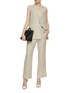 Figure View - Click To Enlarge - MARELLA - Slim Flared Pants