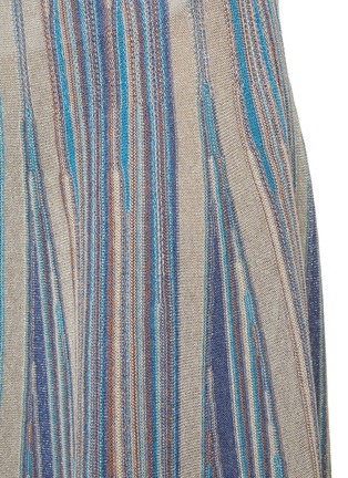  - MARELLA - Stripe Lurex Knit Skirt