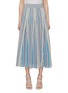 Main View - Click To Enlarge - MARELLA - Stripe Lurex Knit Skirt
