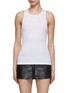Main View - Click To Enlarge - GANNI - Logo Embroidery Tank Top