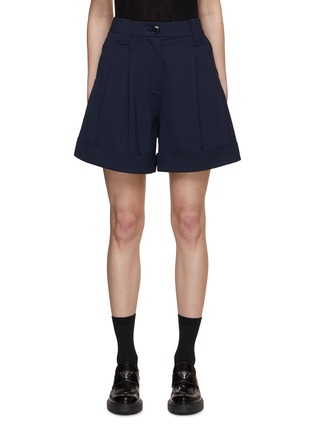 Main View - Click To Enlarge - GANNI - Light Solid Shorts