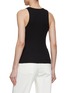 Back View - Click To Enlarge - GANNI - Logo Patch Tank Top