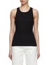 Main View - Click To Enlarge - GANNI - Logo Patch Tank Top