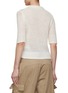 Back View - Click To Enlarge - GANNI - O-Neck Mohair Blend Knit Top