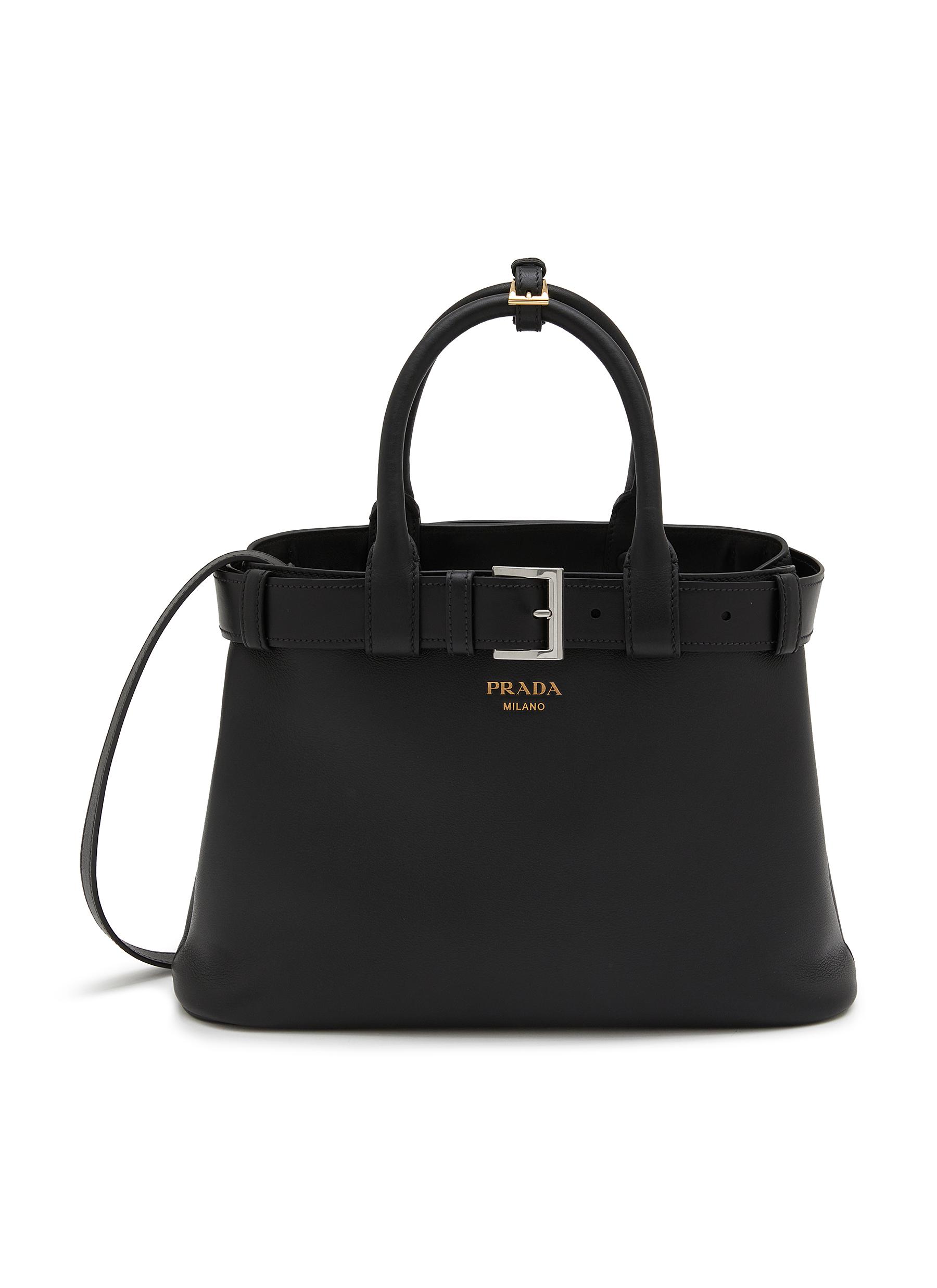 Prada medium 2025 leather shoulder bag