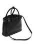 Detail View - Click To Enlarge - PRADA - Medium Buckle Leather Shoulder Bag