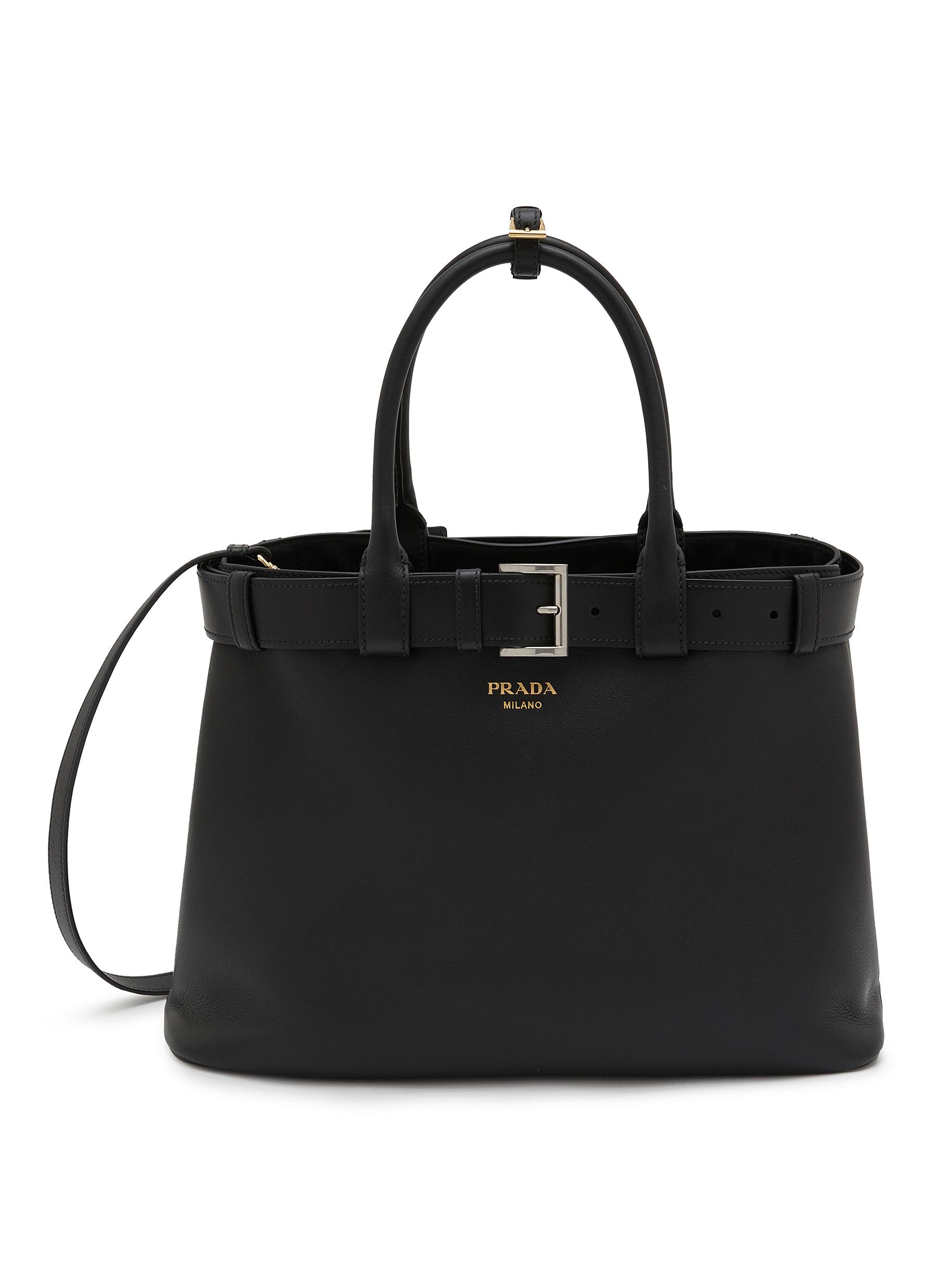 PRADA | Large Leather Shoulder Bag | Women | Lane Crawford