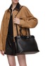 Figure View - Click To Enlarge - PRADA - Large Leather Shoulder Bag