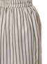  - LE KASHA - Elasticated Pinstripe Silk Shorts