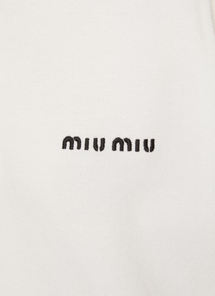  - MIU MIU - Boxy Polo Shirt