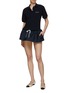 Figure View - Click To Enlarge - MIU MIU - Flounce Mini Skirt