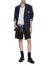 Figure View - Click To Enlarge - MIU MIU - Single Breasted Mohair Blazer