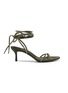 Main View - Click To Enlarge - ALEXANDER WANG - Helix 65 Strappy Sandlas