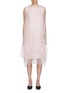 Main View - Click To Enlarge - PRADA - Sheer Tiered Technical Voile Dress
