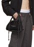 Figure View - Click To Enlarge - ALEXANDER WANG - Small Ryan Cotton Ribbed Knit Bag