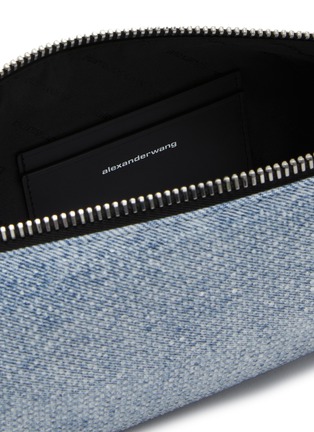 Detail View - Click To Enlarge - ALEXANDER WANG - Heiress Flex Rhinestone Embellished Bag