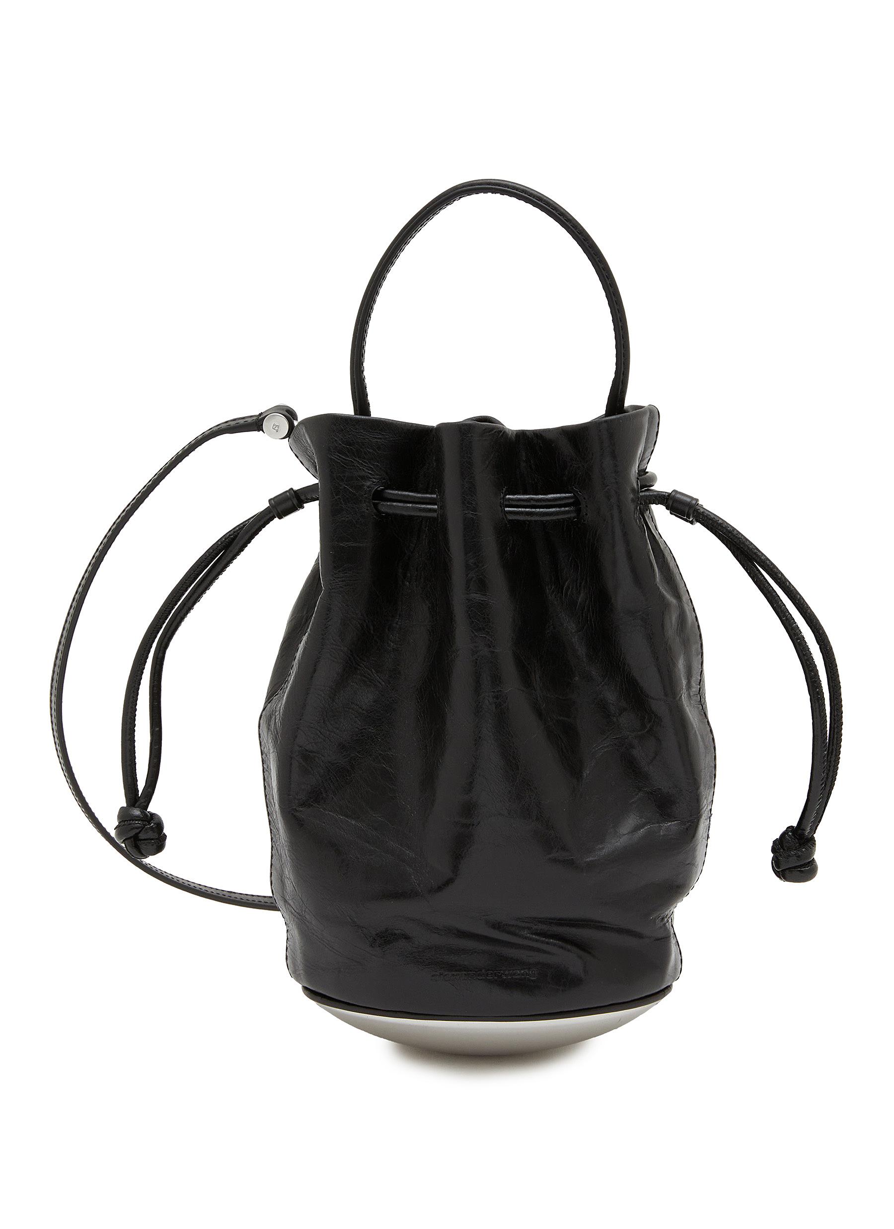 ALEXANDER WANG | Mini Dome Patent Leather Bucket Bag | Women 