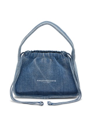 Main View - Click To Enlarge - ALEXANDER WANG - Small Ryan Cotton Ribbed Knit Bag