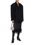 Figure View - Click To Enlarge - BALENCIAGA - Hybrid Deconstructed Oversized Wool Blazer