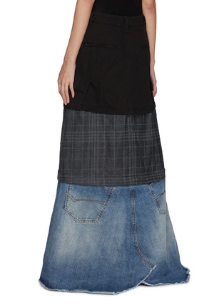 Back View - Click To Enlarge - BALENCIAGA - Tiered Maxi Skirt